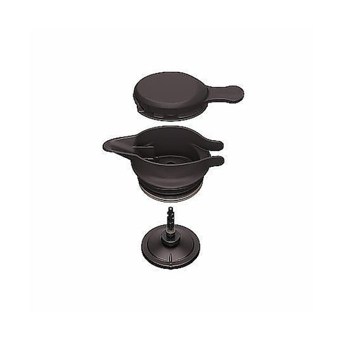 ポット 1.5L ステンレスポット ブラ