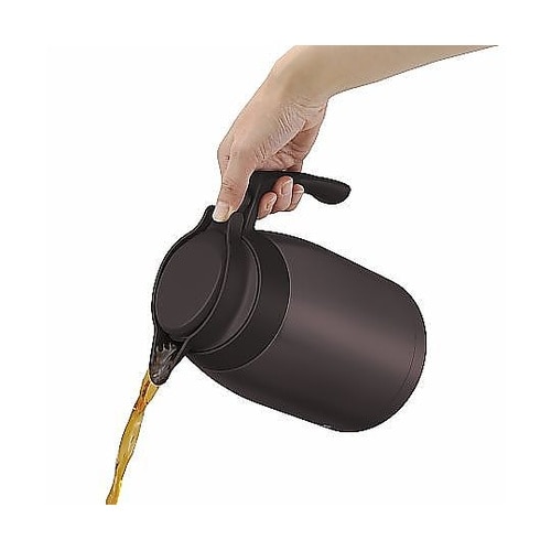 ポット 1.5L ステンレスポット ブラ