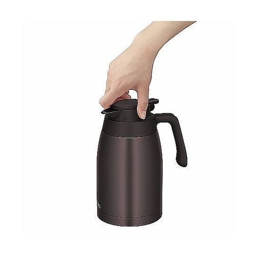 ポット 1.5L ステンレスポット ブラ