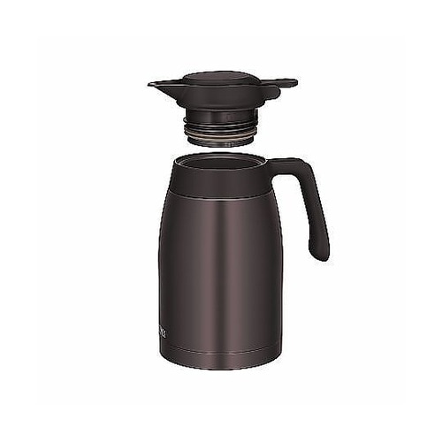 ポット 1.5L ステンレスポット ブラ