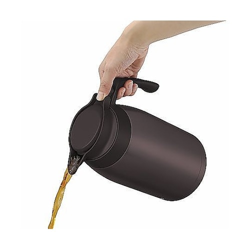 ポット 2L ステンレスポット ブラウン