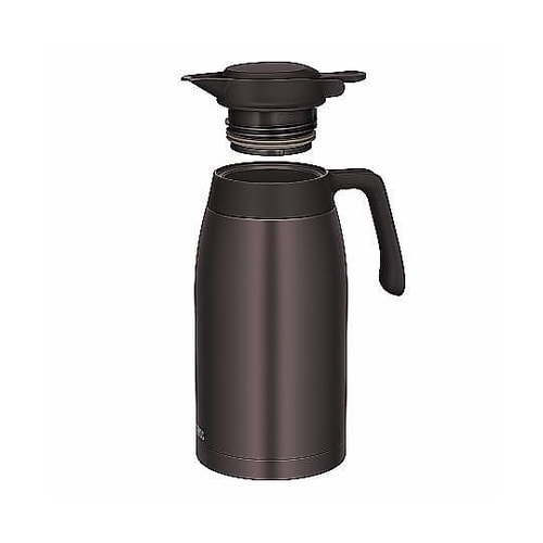 ポット 2L ステンレスポット ブラウン