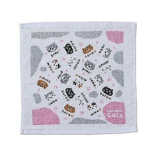 抗菌おしぼりセット ネコのあつまり P−