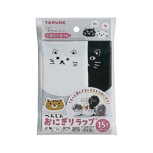 おにぎりラップ ネコのあつまり 1セット