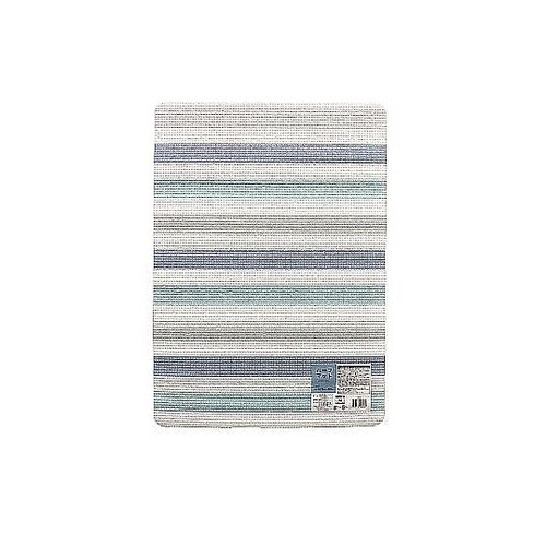 風呂マット ボーダー 60×42.5cm