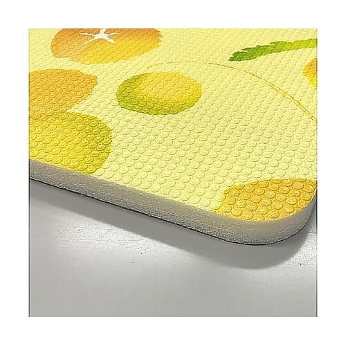 風呂マット フルーツ 85×60cm ポ