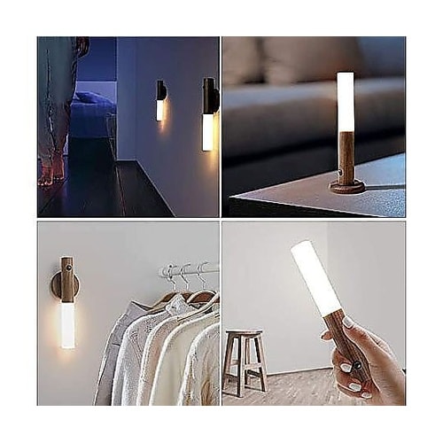 センサーライト USB充電 人感センサー