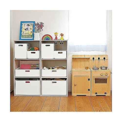 収納ボックス カロキューブ 縦型ハーフ