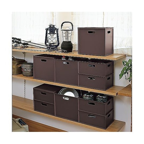 収納ボックス カロキューブ 縦型ハーフ