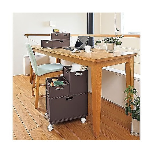 収納ボックス カロキューブ 縦型ハーフ