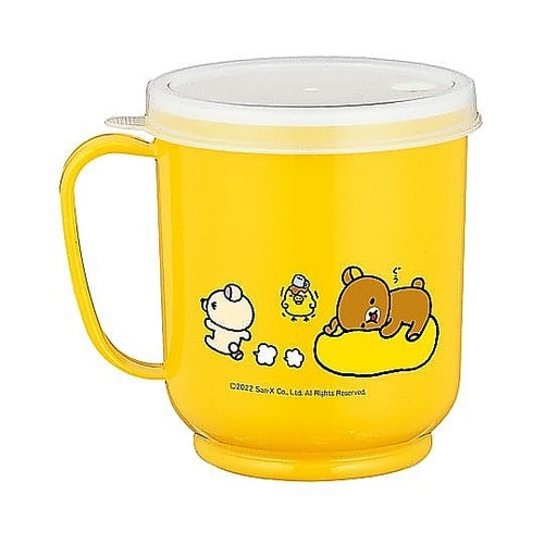 コップ 300mL 蓋付カラーコップ リ