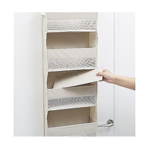 収納ポケット 壁掛け収納 4段 ドア掛け