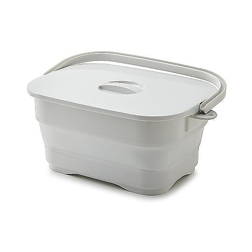 バケツ 折りたためる つけ置き洗いバケツ