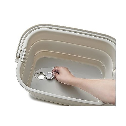 バケツ 折りたためる つけ置き洗いバケツ