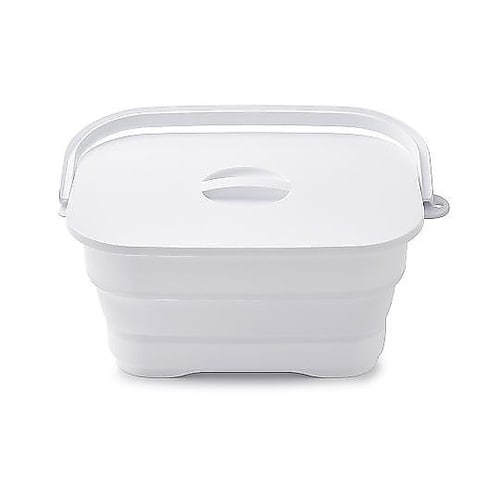 バケツ 折りたためる つけ置き洗いバケツ