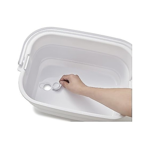 バケツ 折りたためる つけ置き洗いバケツ