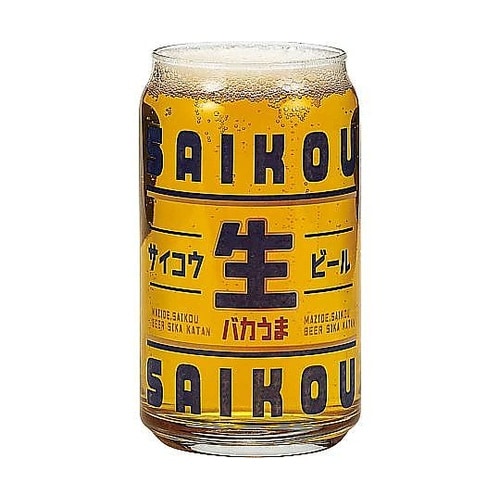 グラス 360mL 缶型グラス サイコウ