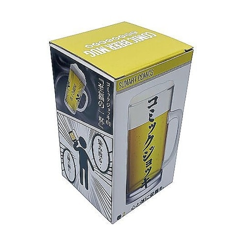 ビアグラス 330mL コミックジョッキ