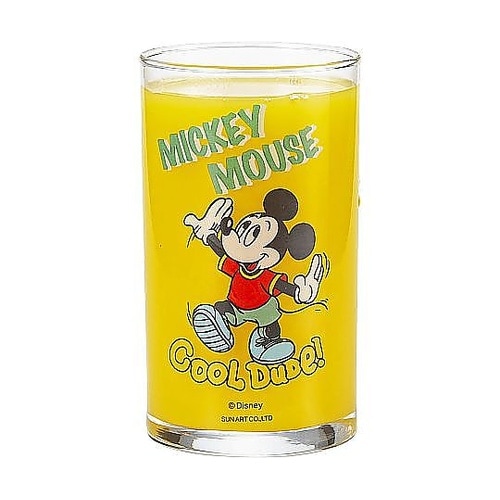 グラス 250mL フリーグラス ミッキ