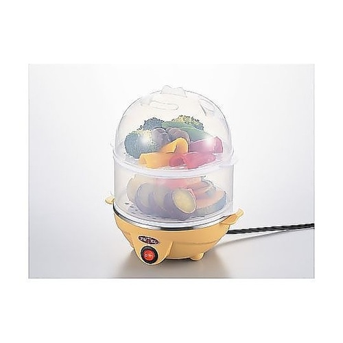 電気蒸し器 2段 プエル クイックミニス