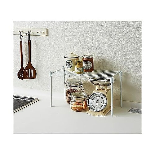 キッチン収納 キッチン 重ね棚 ワイヤー