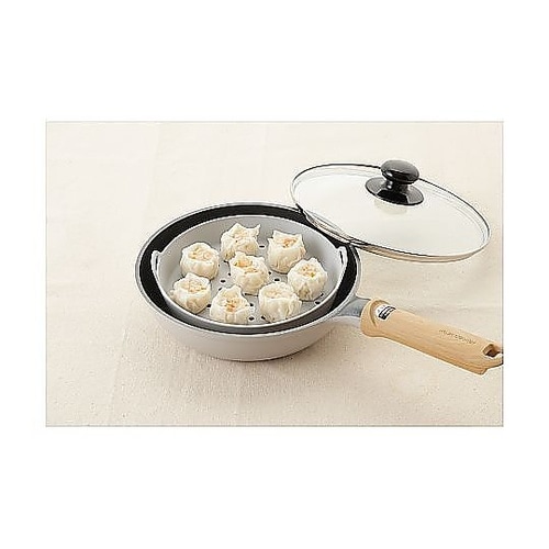 蒸し皿 お手軽シリコン蒸し皿20cm以上