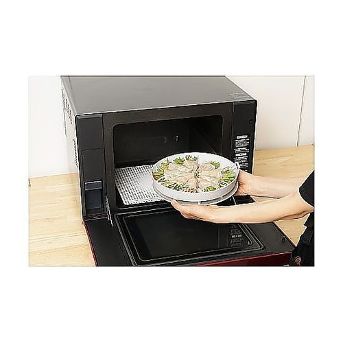 蒸し皿 お手軽シリコン蒸し皿26cm以上