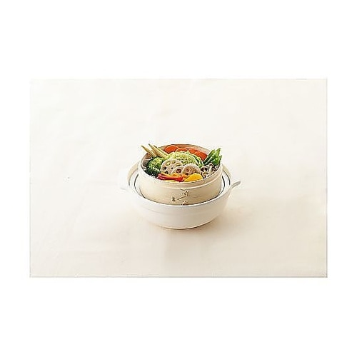 竹せいろ 21cm 竹製 本体のみ 蒸し
