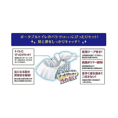 ポータブルトイレシート 30枚入り ミナ