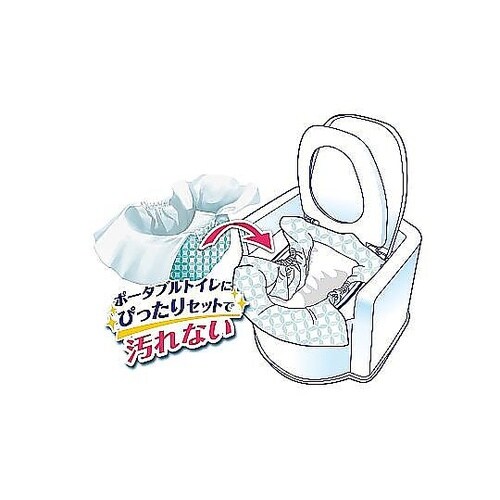 ポータブル トイレシート 3枚入り ミナ