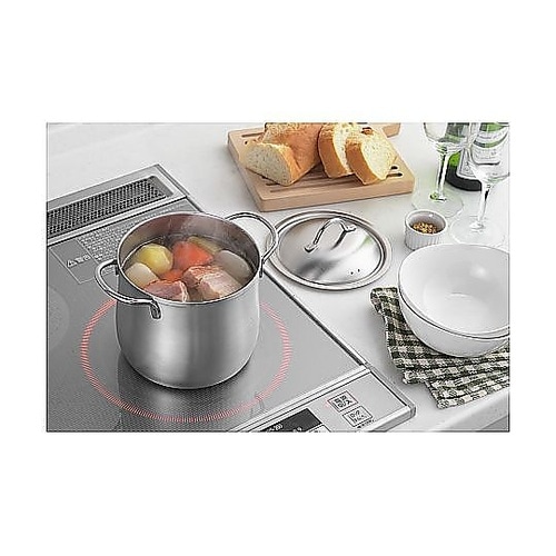 両手鍋 14cm 深型 IH対応 煮込み