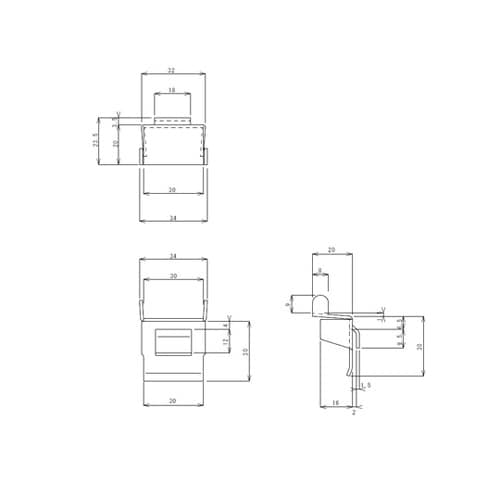 棚受金具(TO−84用) TO−84HC