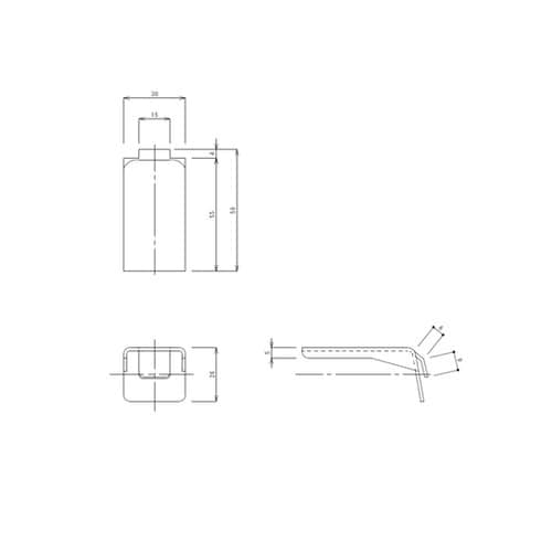 棚受金具(TO−84用) TO−84HL