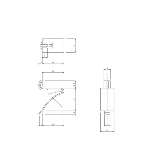 棚受金具(TO−187用) TO−187