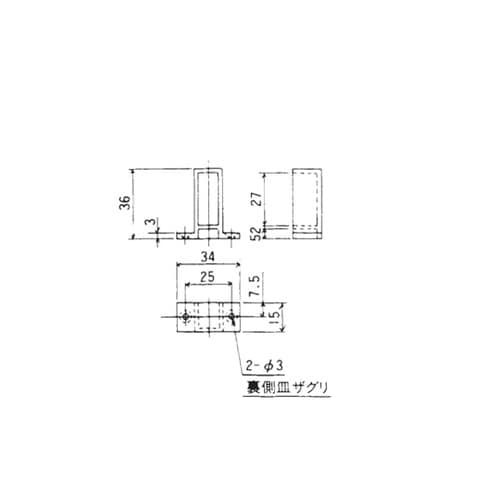 角柱用ソケット 上(TO−185N用)