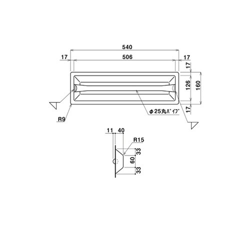 コンテナー用角型押手 TO−2000