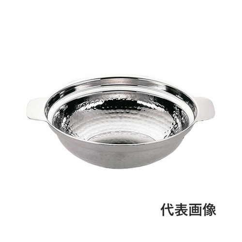 18−0 ステンレス ちり鍋(ツチ目入)