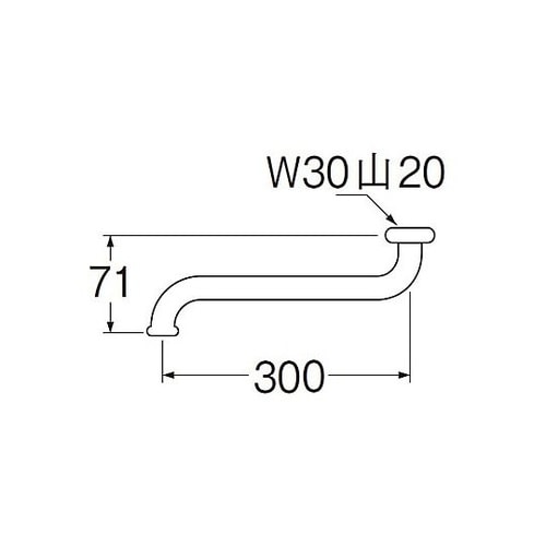 自在パイプ BA10J−61X3