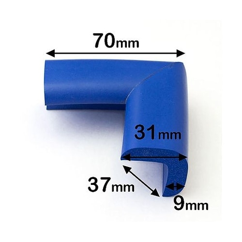 安心クッションコーナー用 小 ブルー 4