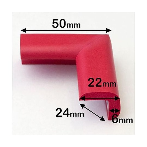 安心クッションコーナー用 細 レッド 4