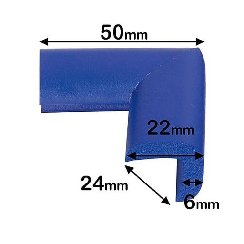 安心クッションコーナー用 細 ブルー 4