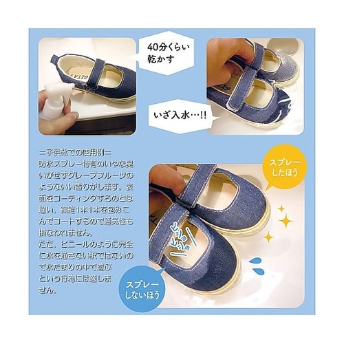 イヤなニオイがしない防水スプレー HK7