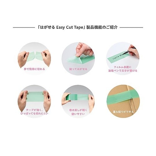 養生テープ はがせる Easy Cut