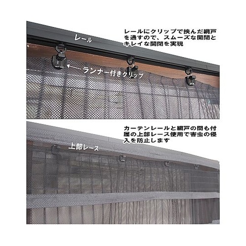 NEW レール式ドア用網戸 N−1231