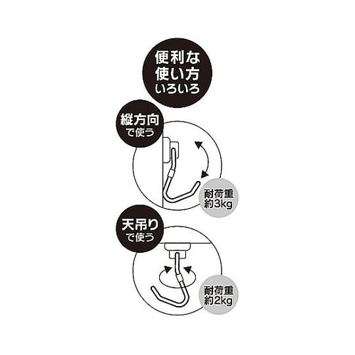 強力マグネットハンガー ウルトラV3 D