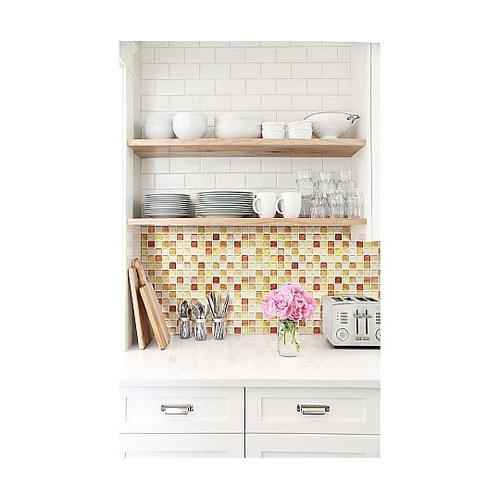 タイルシール クラックオレンジ BST−