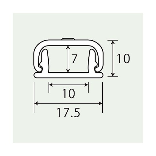 配線カバー ホワイト NO.013