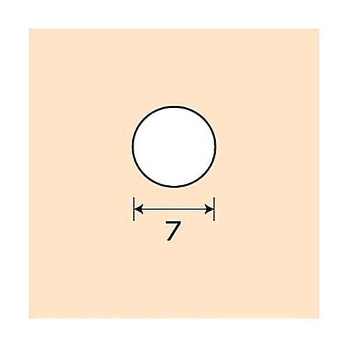 ホワイトABS丸棒 ホワイト NO.35