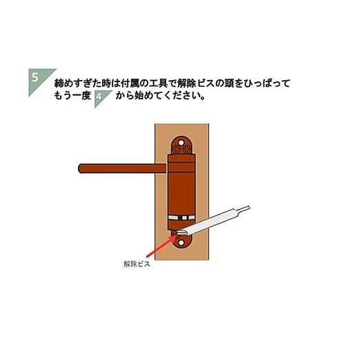 ミニドアクローザーストロング MC201