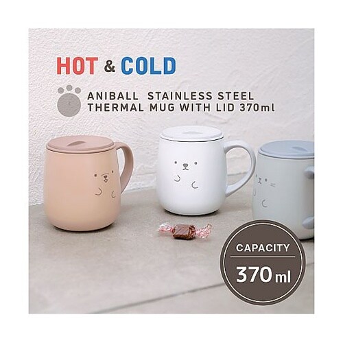 マグカップ 370mL アニボール フタ